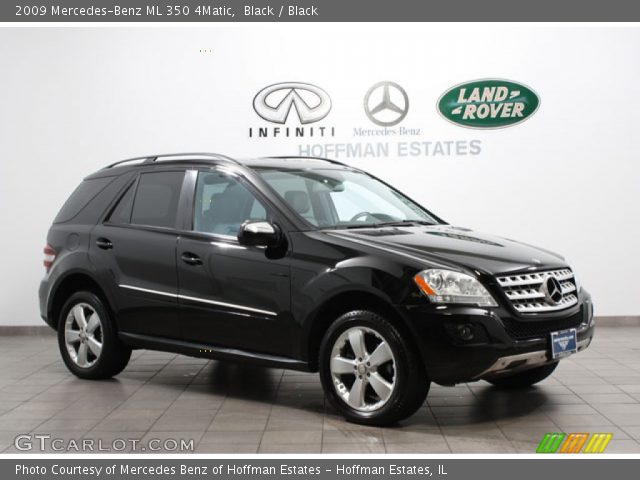 2009 Mercedes-Benz ML 350 4Matic in Black