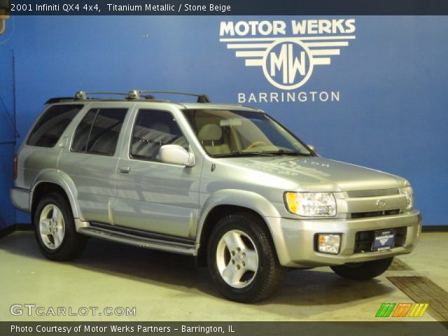 2001 Infiniti QX4 4x4 in Titanium Metallic