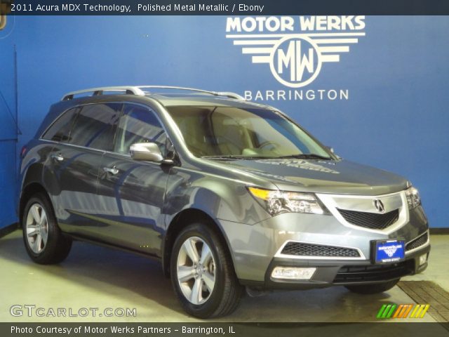2011 Acura MDX Technology in Polished Metal Metallic