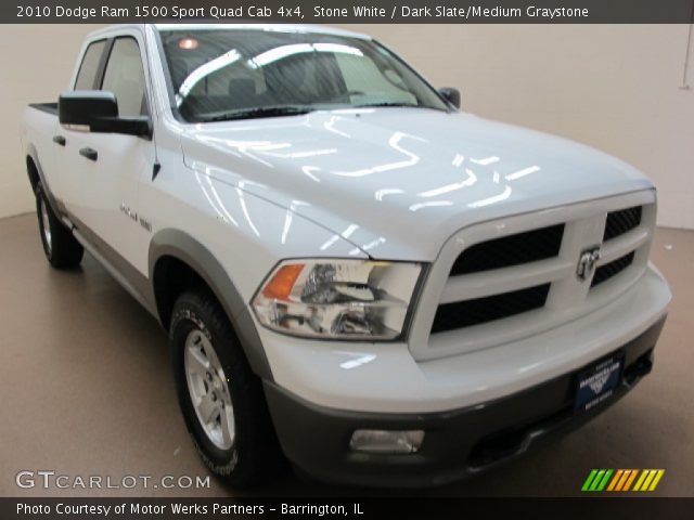 2010 Dodge Ram 1500 Sport Quad Cab 4x4 in Stone White