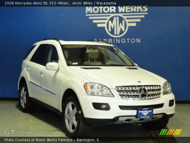2008 Mercedes-Benz ML 350 4Matic in Arctic White