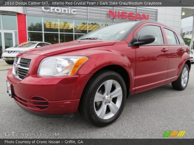 2010 Dodge Caliber SXT in Inferno Red Crystal Pearl