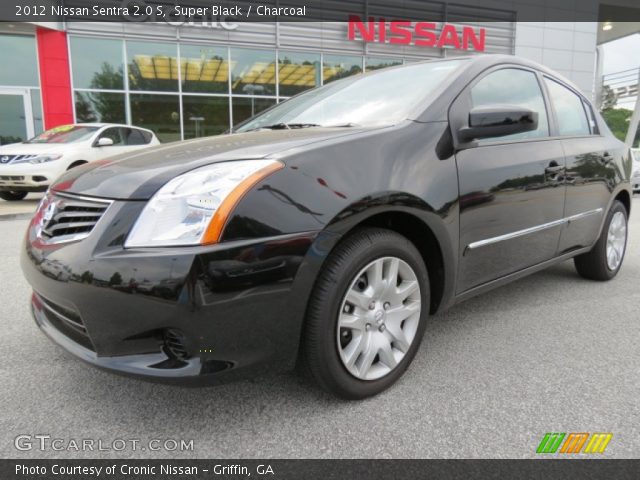 2012 Nissan Sentra 2.0 S in Super Black