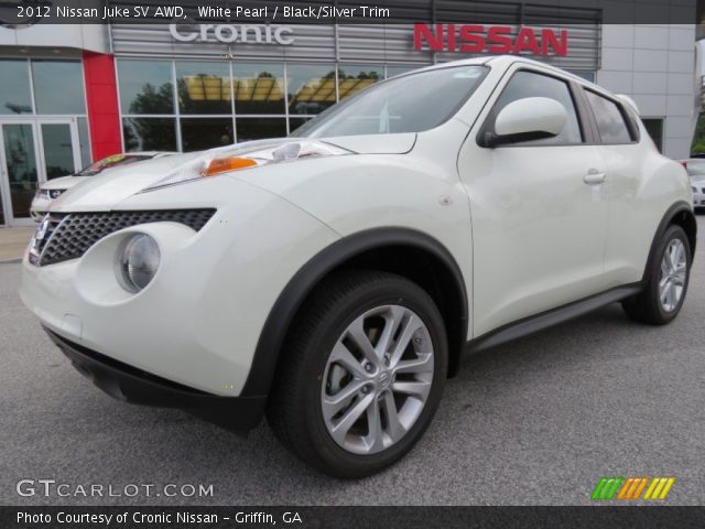 2012 Nissan Juke SV AWD in White Pearl