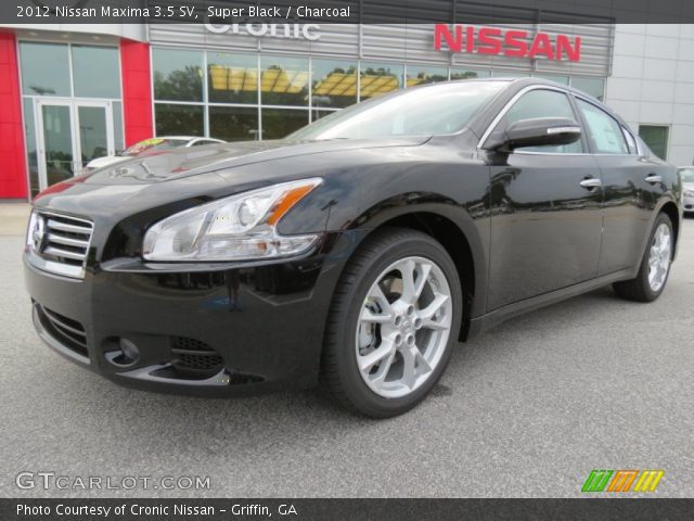 2012 Nissan Maxima 3.5 SV in Super Black