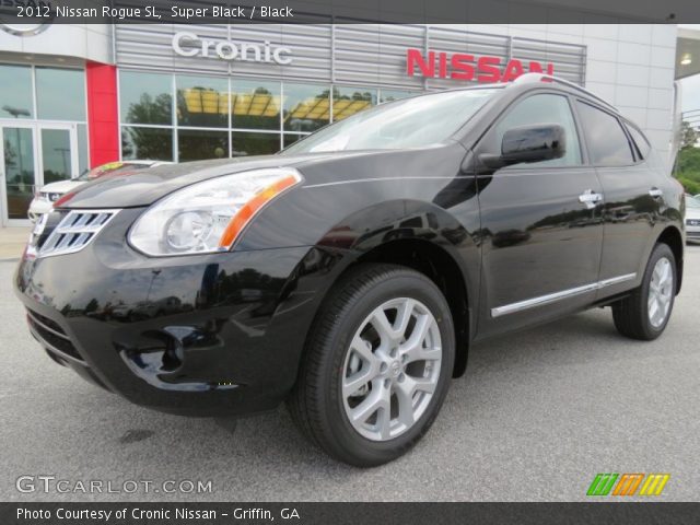 2012 Nissan Rogue SL in Super Black