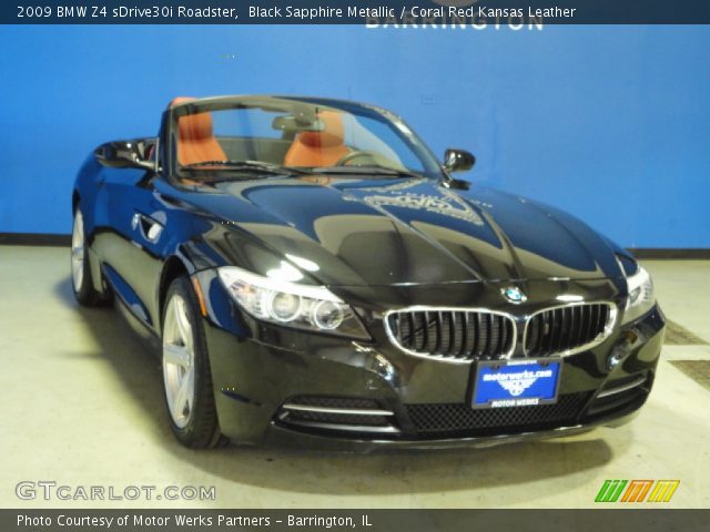 2009 BMW Z4 sDrive30i Roadster in Black Sapphire Metallic