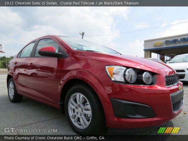 2012 Chevrolet Sonic LS Sedan in Crystal Red Tintcoat
