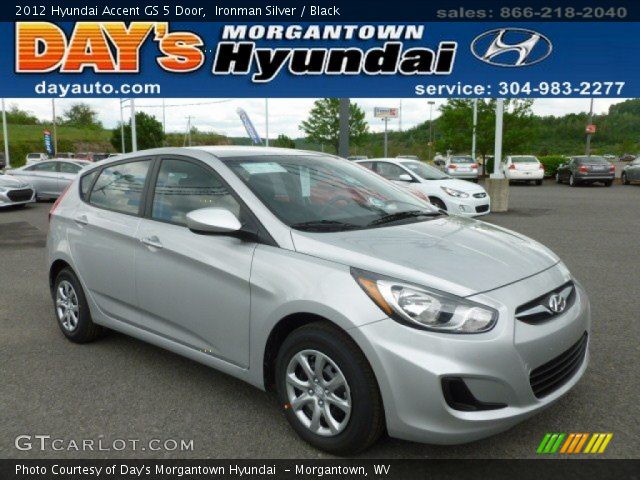 2012 Hyundai Accent GS 5 Door in Ironman Silver