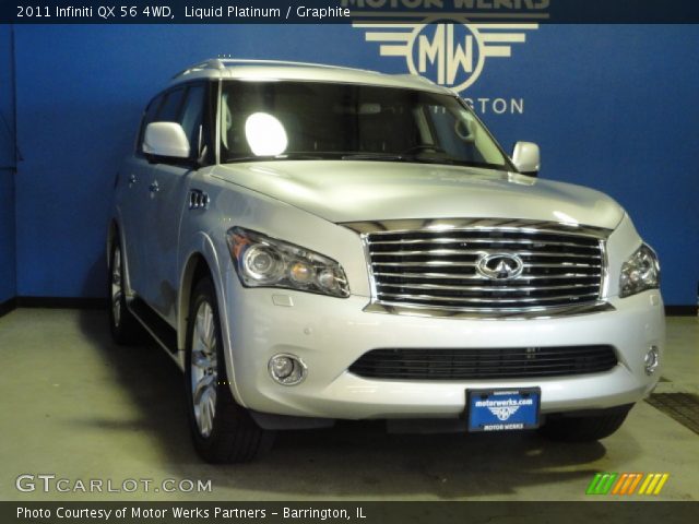 2011 Infiniti QX 56 4WD in Liquid Platinum