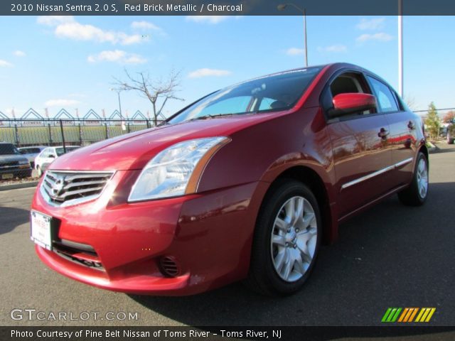 2010 Nissan Sentra 2.0 S in Red Brick Metallic