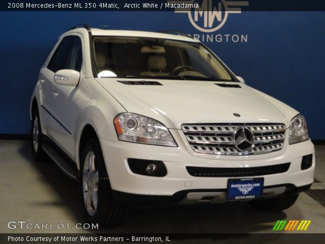 2008 Mercedes-Benz ML 350 4Matic in Arctic White
