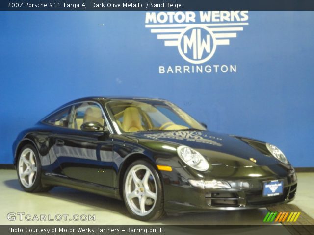 2007 Porsche 911 Targa 4 in Dark Olive Metallic