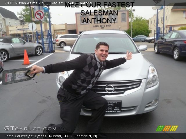2010 Nissan Altima 2.5 S in Radiant Silver
