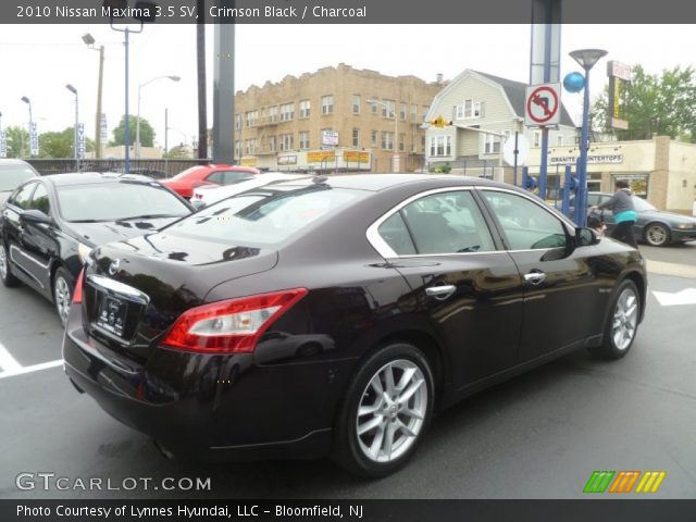 2010 Nissan Maxima 3.5 SV in Crimson Black