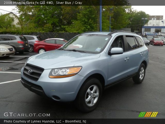 2008 Hyundai Santa Fe GLS 4WD in Silver Blue