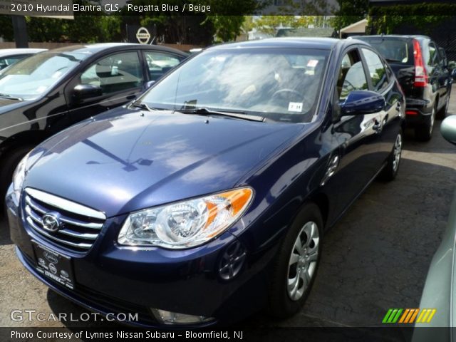 2010 Hyundai Elantra GLS in Regatta Blue