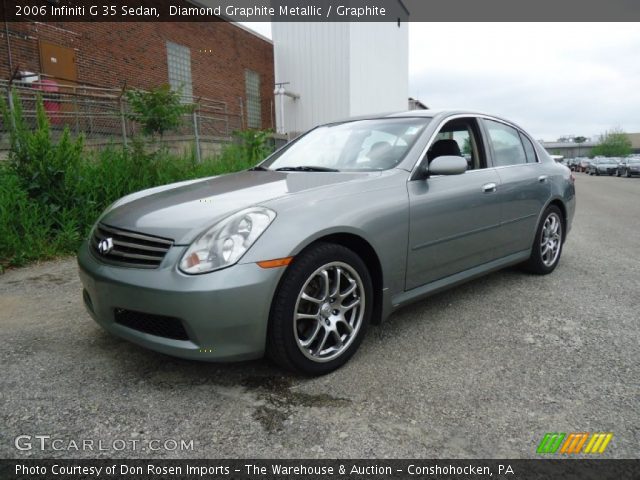 2006 Infiniti G 35 Sedan in Diamond Graphite Metallic