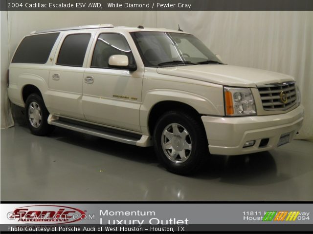 2004 Cadillac Escalade ESV AWD in White Diamond