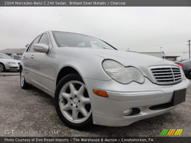 2004 Mercedes-Benz C 240 Sedan in Brilliant Silver Metallic