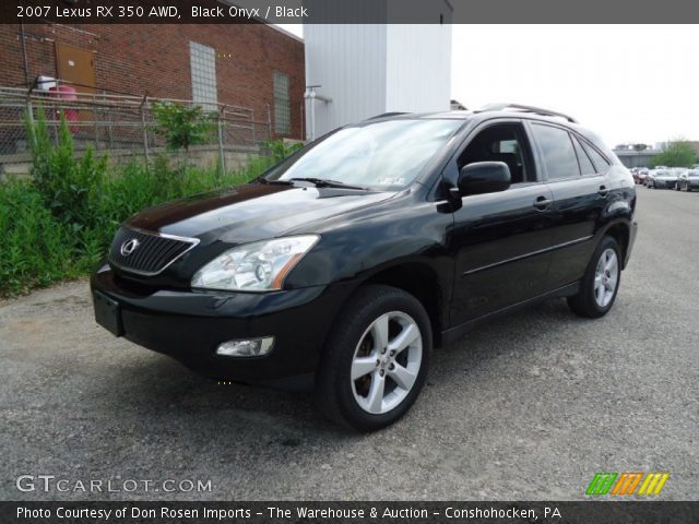 2007 Lexus RX 350 AWD in Black Onyx