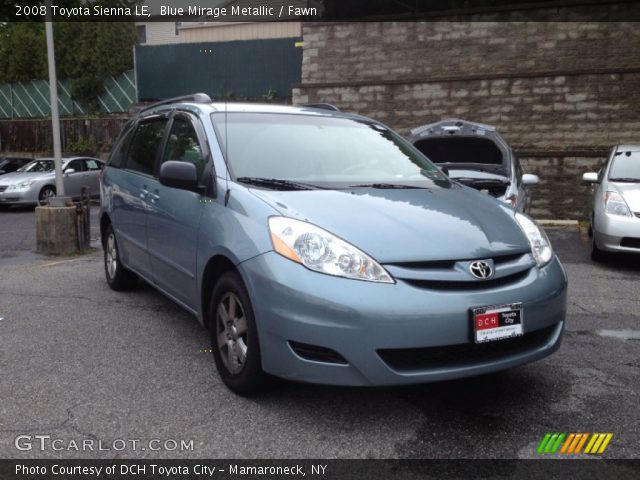 2008 Toyota Sienna LE in Blue Mirage Metallic