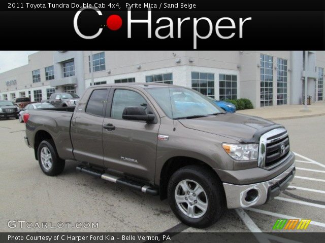 2011 Toyota Tundra Double Cab 4x4 in Pyrite Mica