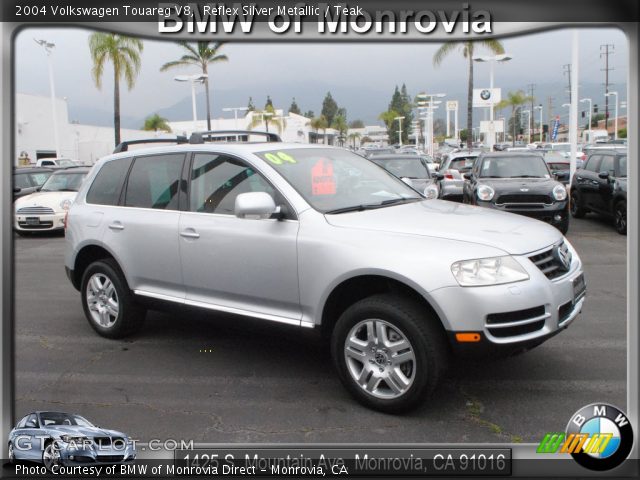2004 Volkswagen Touareg V8 in Reflex Silver Metallic