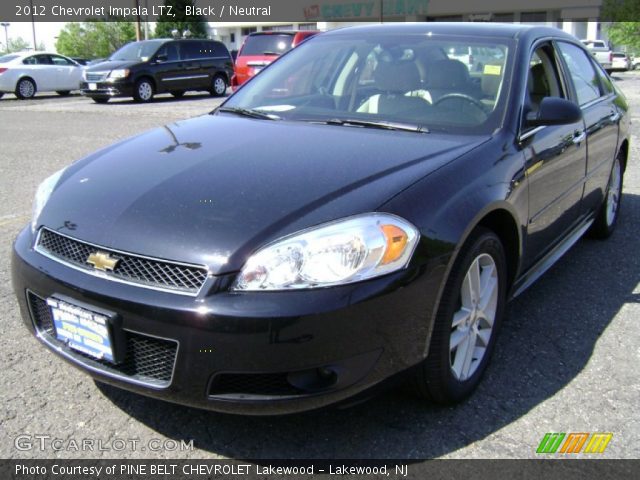 2012 Chevrolet Impala LTZ in Black
