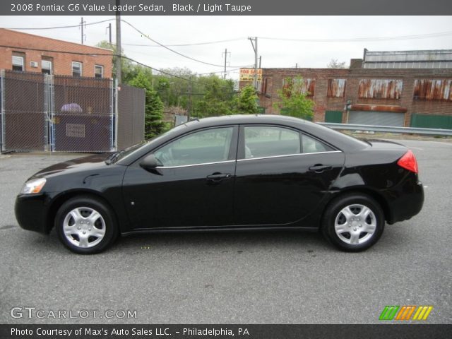 2008 Pontiac G6 Value Leader Sedan in Black