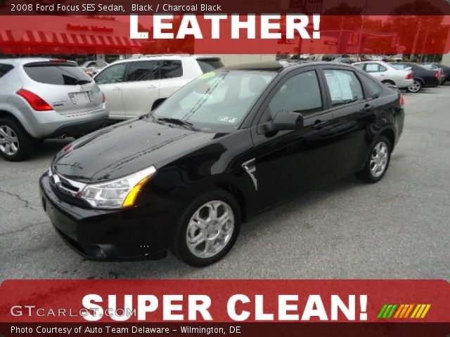 2008 Ford Focus SES Sedan in Black