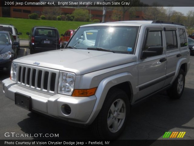 2006 Jeep Commander 4x4 in Bright Silver Metallic