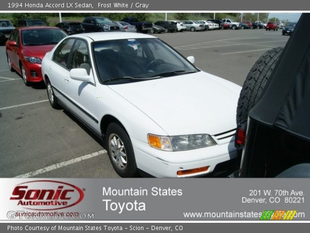 1994 Honda Accord LX Sedan in Frost White