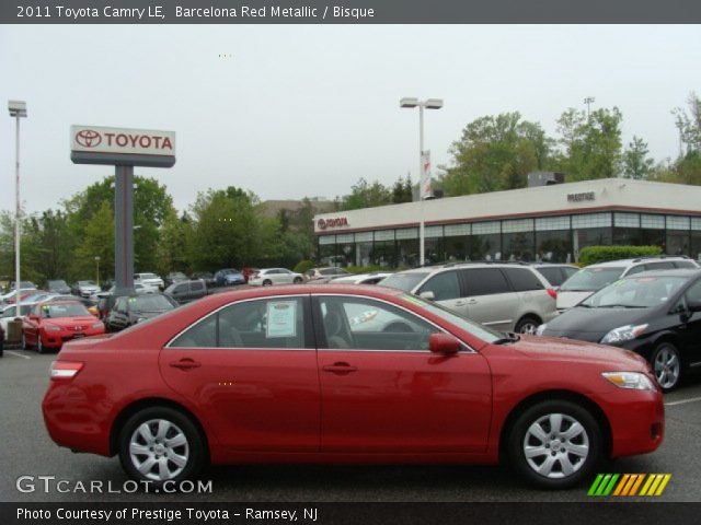 2011 Toyota Camry LE in Barcelona Red Metallic