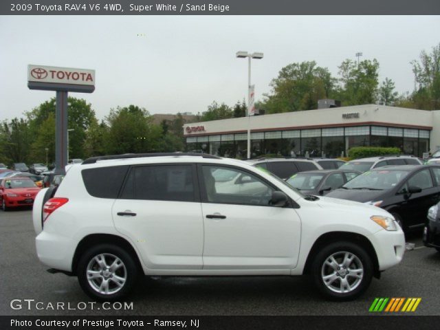 2009 Toyota RAV4 V6 4WD in Super White