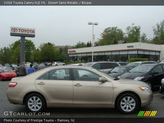 2009 Toyota Camry XLE V6 in Desert Sand Metallic