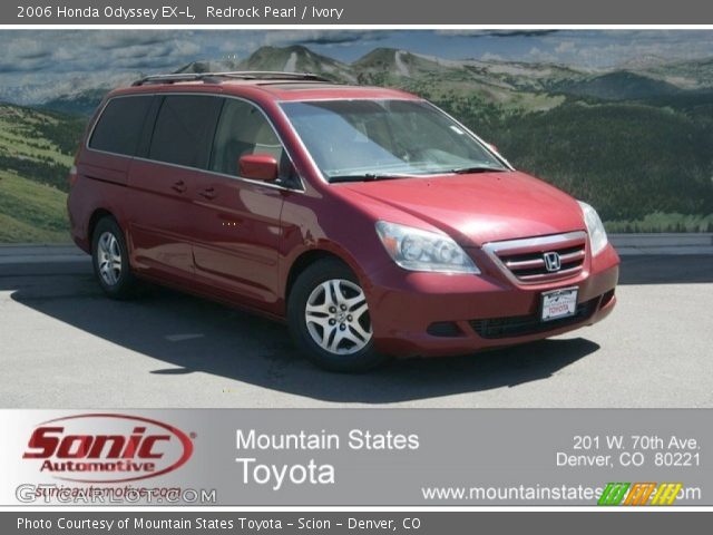 2006 Honda Odyssey EX-L in Redrock Pearl