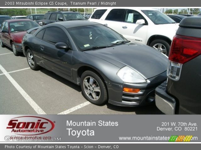 2003 Mitsubishi Eclipse GS Coupe in Titanium Pearl
