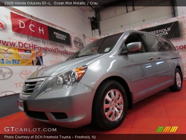 2008 Honda Odyssey EX-L in Ocean Mist Metallic