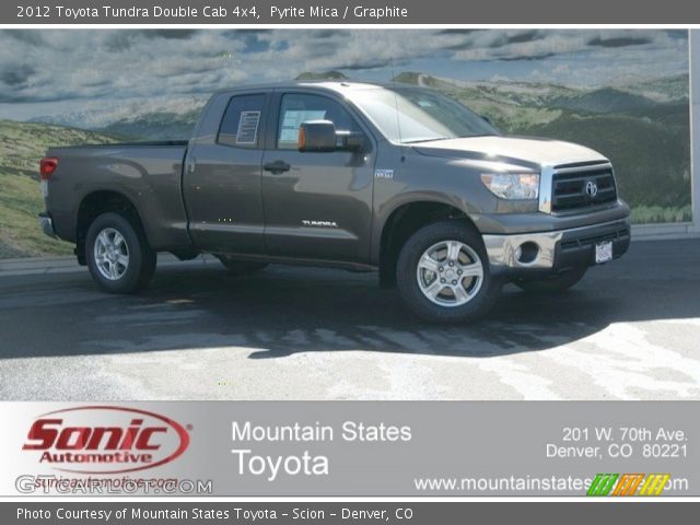 2012 Toyota Tundra Double Cab 4x4 in Pyrite Mica