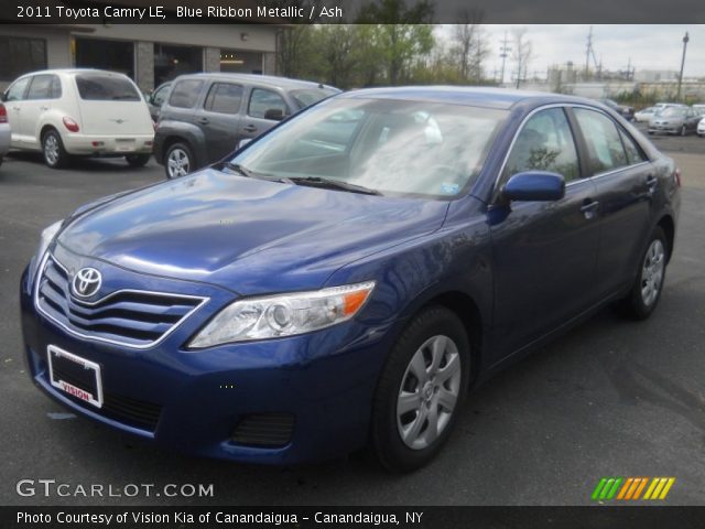 2011 Toyota Camry LE in Blue Ribbon Metallic