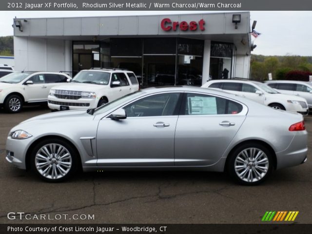 2012 Jaguar XF Portfolio in Rhodium Silver Metallic