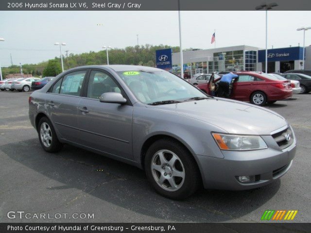 2006 Hyundai Sonata LX V6 in Steel Gray