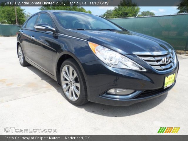 2013 Hyundai Sonata Limited 2.0T in Pacific Blue Pearl