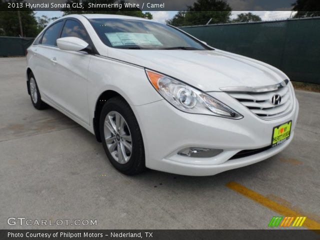 2013 Hyundai Sonata GLS in Shimmering White
