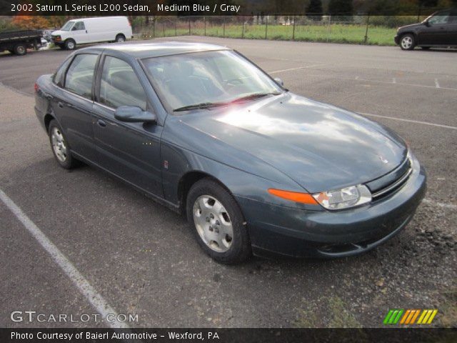 2002 Saturn L Series L200 Sedan in Medium Blue