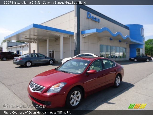 2007 Nissan Altima 2.5 SL in Sonoma Sunset Metallic