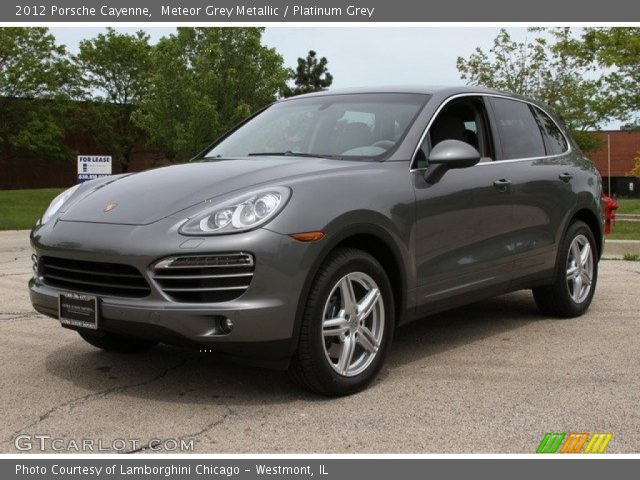 2012 Porsche Cayenne  in Meteor Grey Metallic