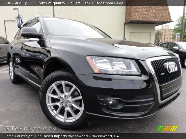 2009 Audi Q5 3.2 Premium quattro in Brilliant Black