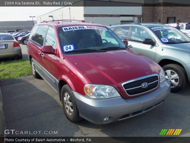2004 Kia Sedona EX in Ruby Red
